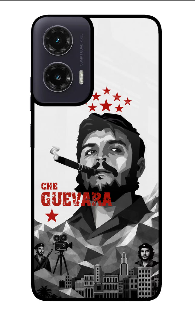 Che Guevara Iconic Moto G35 5G Glass Case Back Cover by Casekaro
