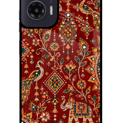 Laal Riwaaz Moto G35 5G Glass Case