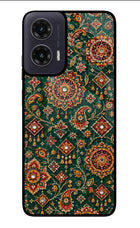 Green Pataka Moto G35 5G Glass Case