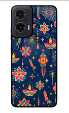 Festive Pop Moto G35 5G Glass Case Back Cover by Casekaro