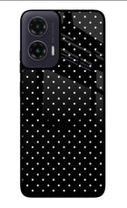 White Dots Moto G35 5G Pop Case by Casekaro