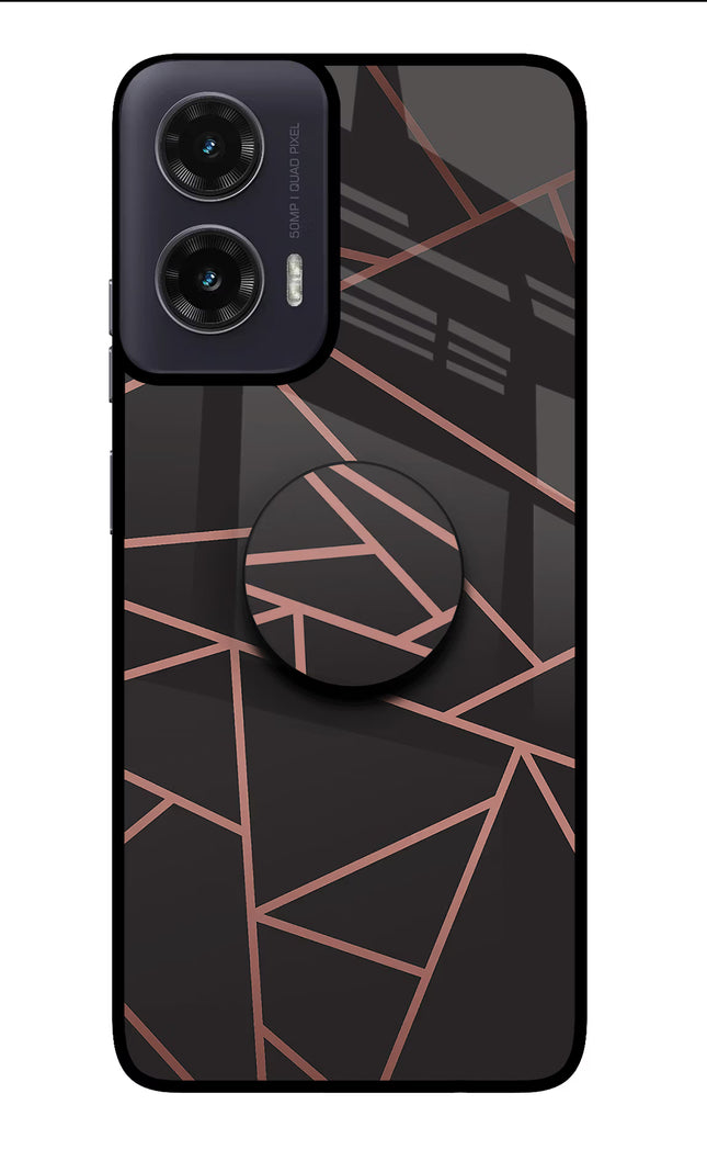 Geometric Pattern Moto G35 5G Pop Case by Casekaro
