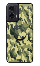 Camouflage Moto G35 5G Pop Case by Casekaro