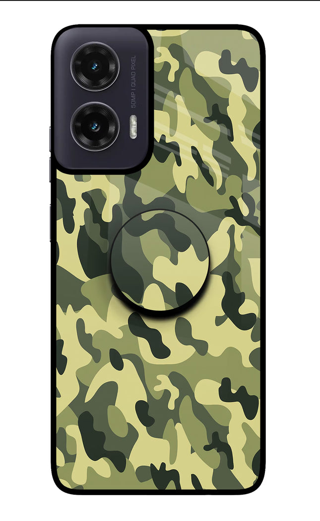 Camouflage Moto G35 5G Pop Case by Casekaro