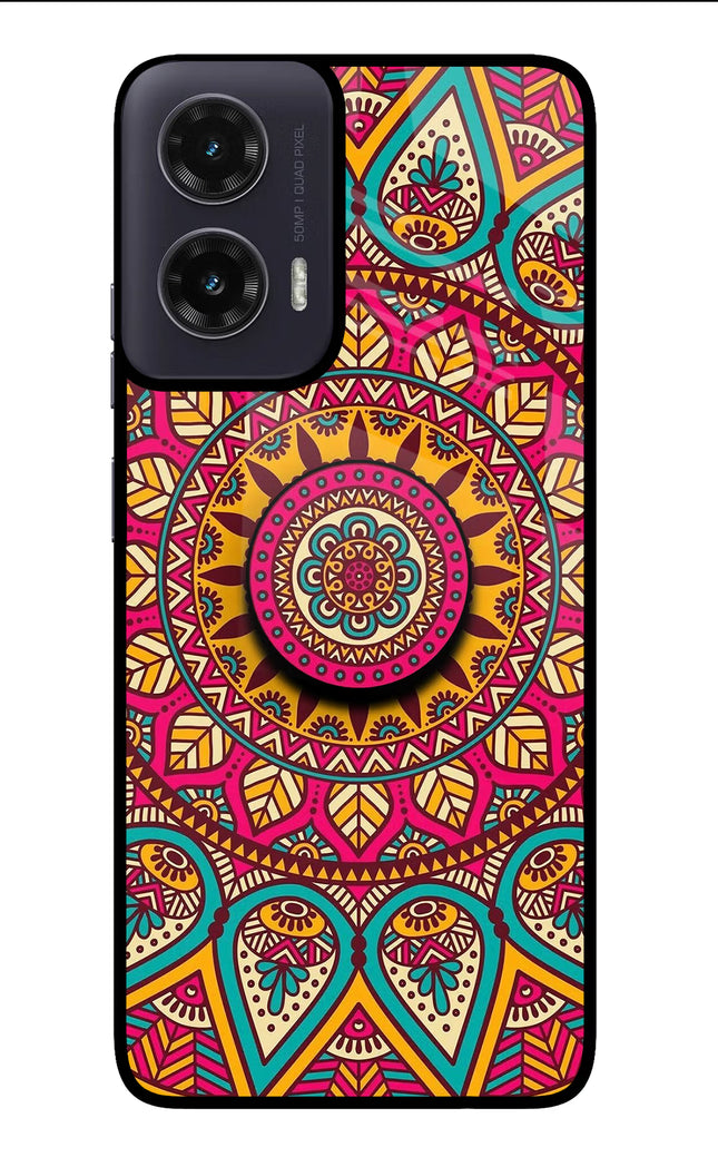 Mandala Moto G35 5G Pop Case by Casekaro