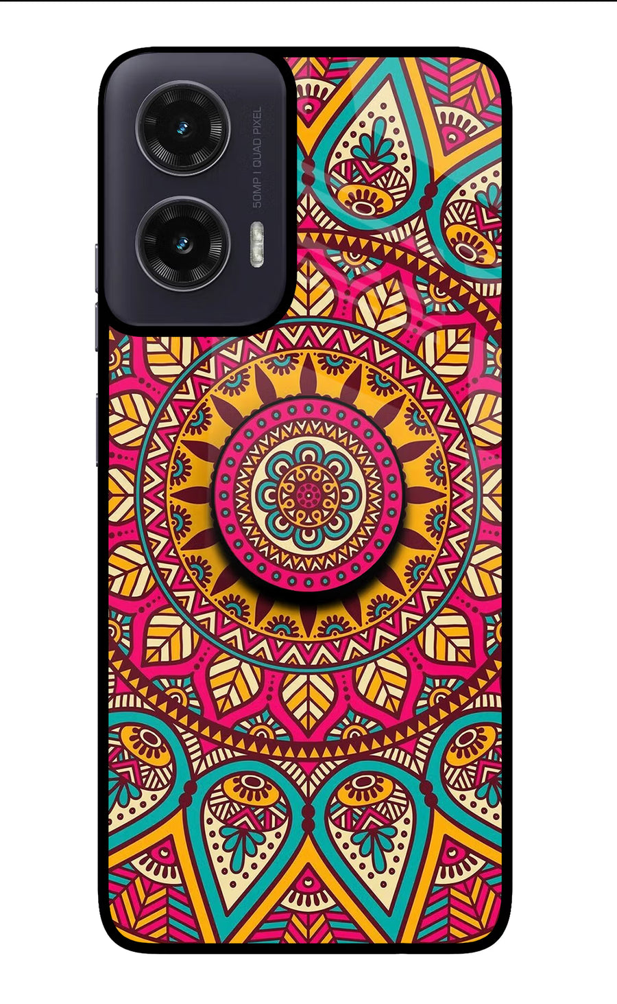 Mandala Moto G35 5G Pop Case, Glass case