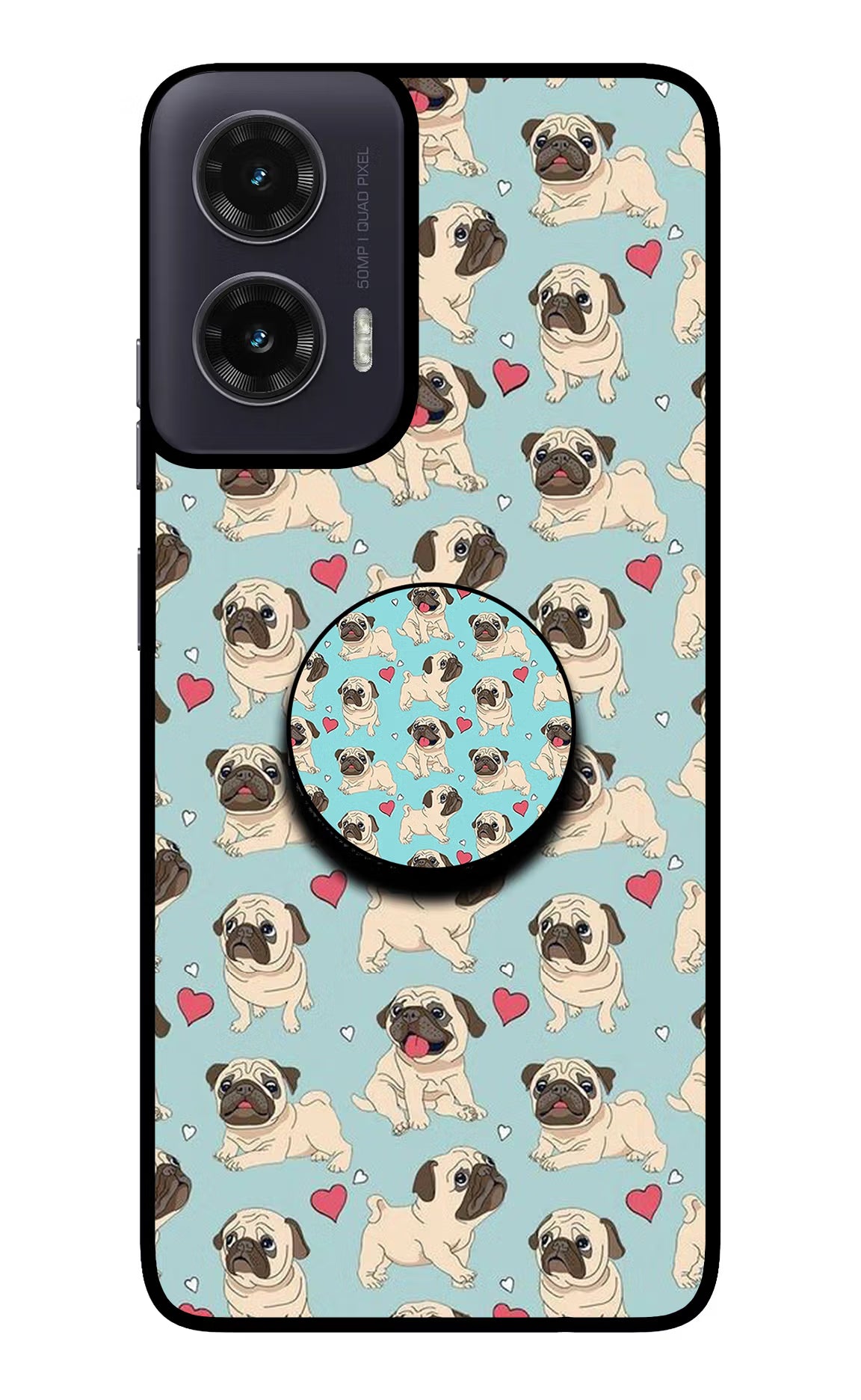 Pug Dog Moto G35 5G Pop Case by Casekaro