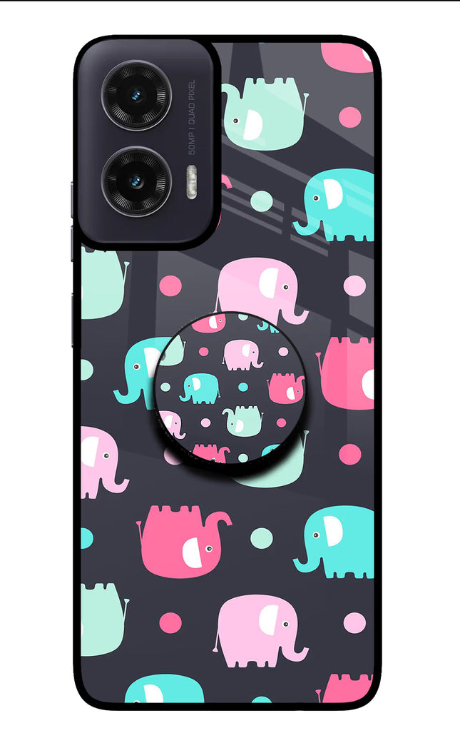 Baby Elephants Moto G35 5G Pop Case by Casekaro