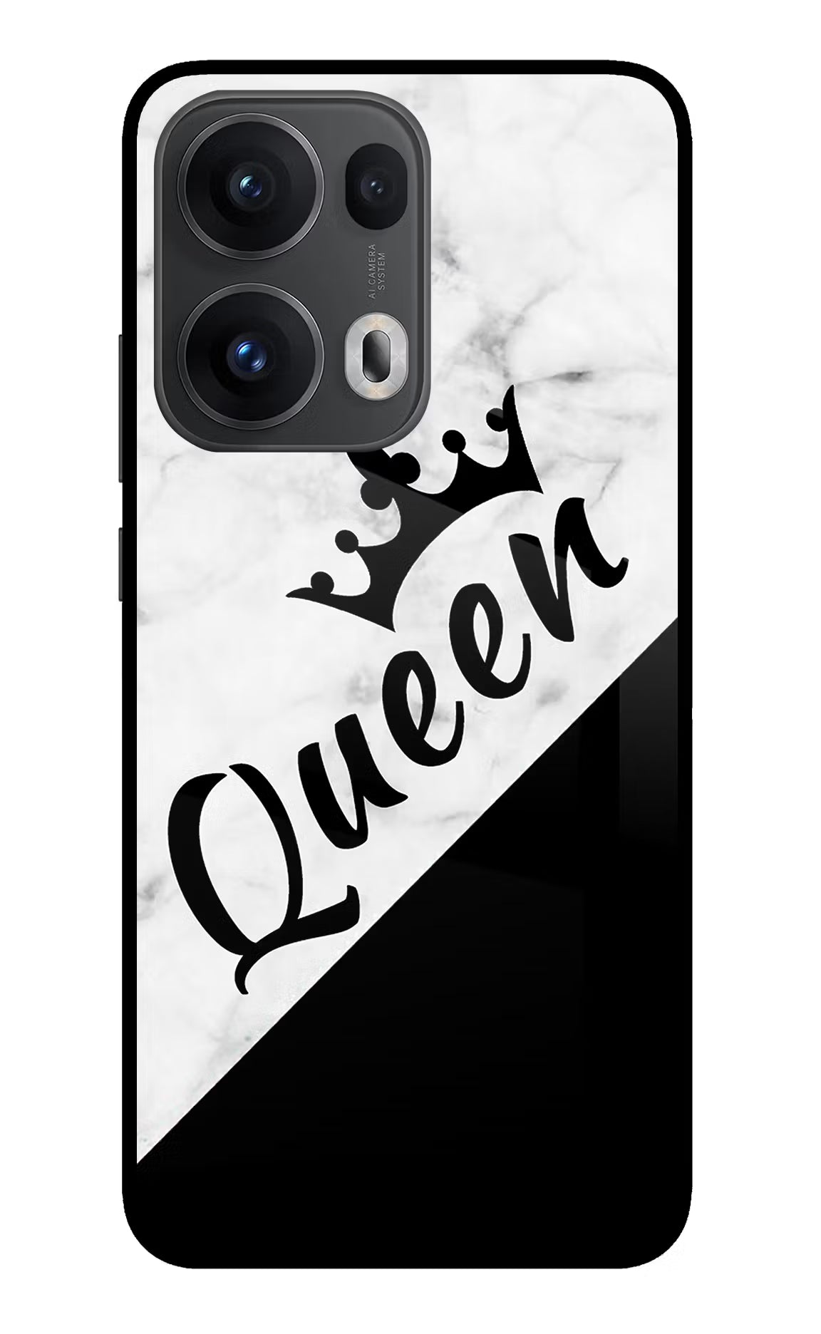 Queen Oppo Reno13 Pro 5G Glass Case