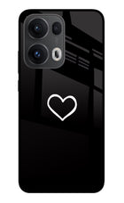 Heart Oppo Reno13 Pro 5G Glass Case