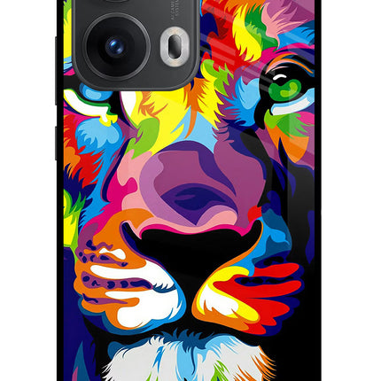 Lion Oppo Reno13 Pro 5G Glass Case