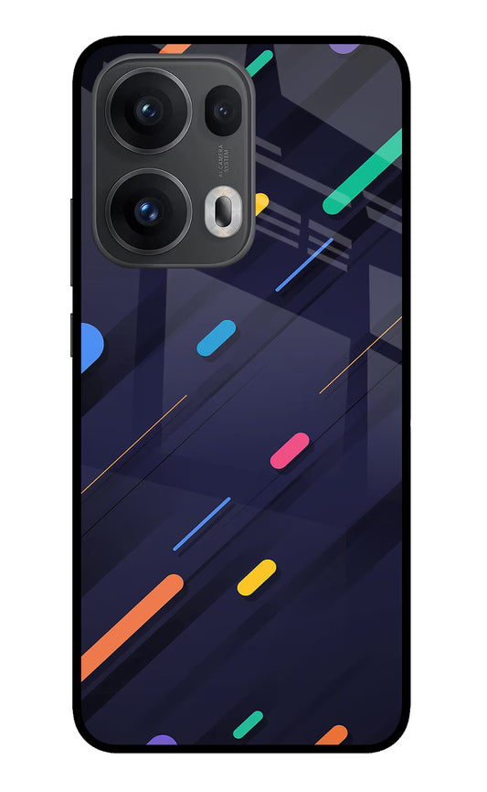 Abstract Design Oppo Reno13 Pro 5G Glass Case