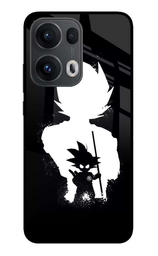 Goku Shadow Oppo Reno13 Pro 5G Glass Case