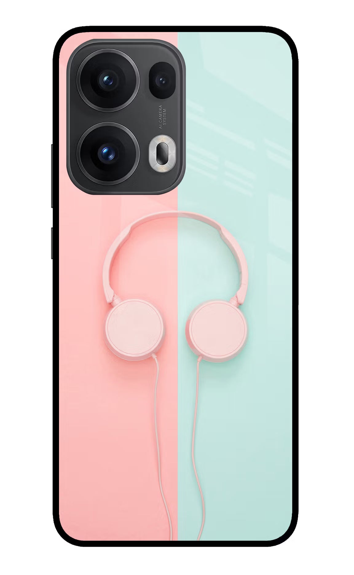 Music Lover Oppo Reno13 Pro 5G Glass Case Back Cover by Casekaro