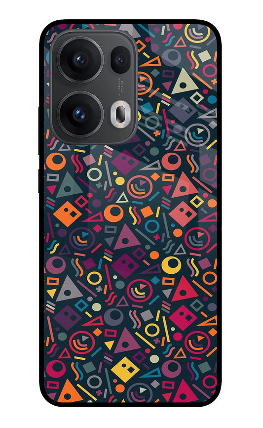 Geometric Abstract Oppo Reno13 Pro 5G Glass Case