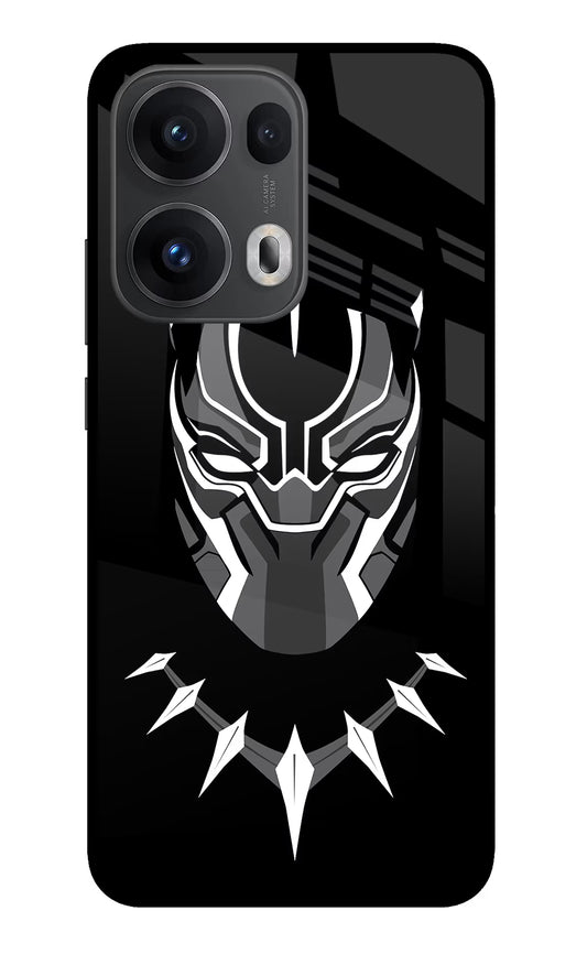 Black Panther Oppo Reno13 Pro 5G Glass Case