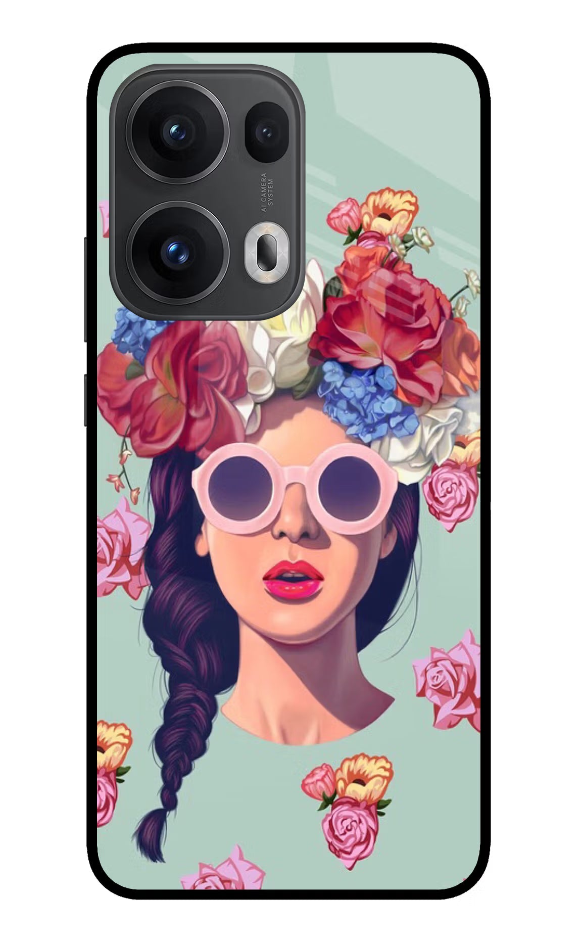 Pretty Girl Oppo Reno13 Pro 5G Glass Case