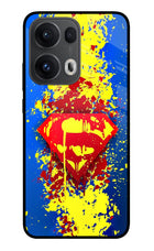 Superman logo Oppo Reno13 Pro 5G Glass Case