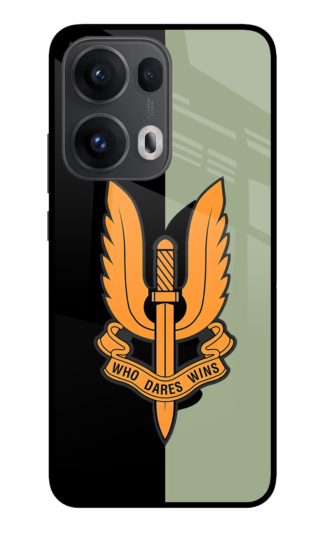 Balidan Logo Oppo Reno13 Pro 5G Glass Case Back Cover by Casekaro