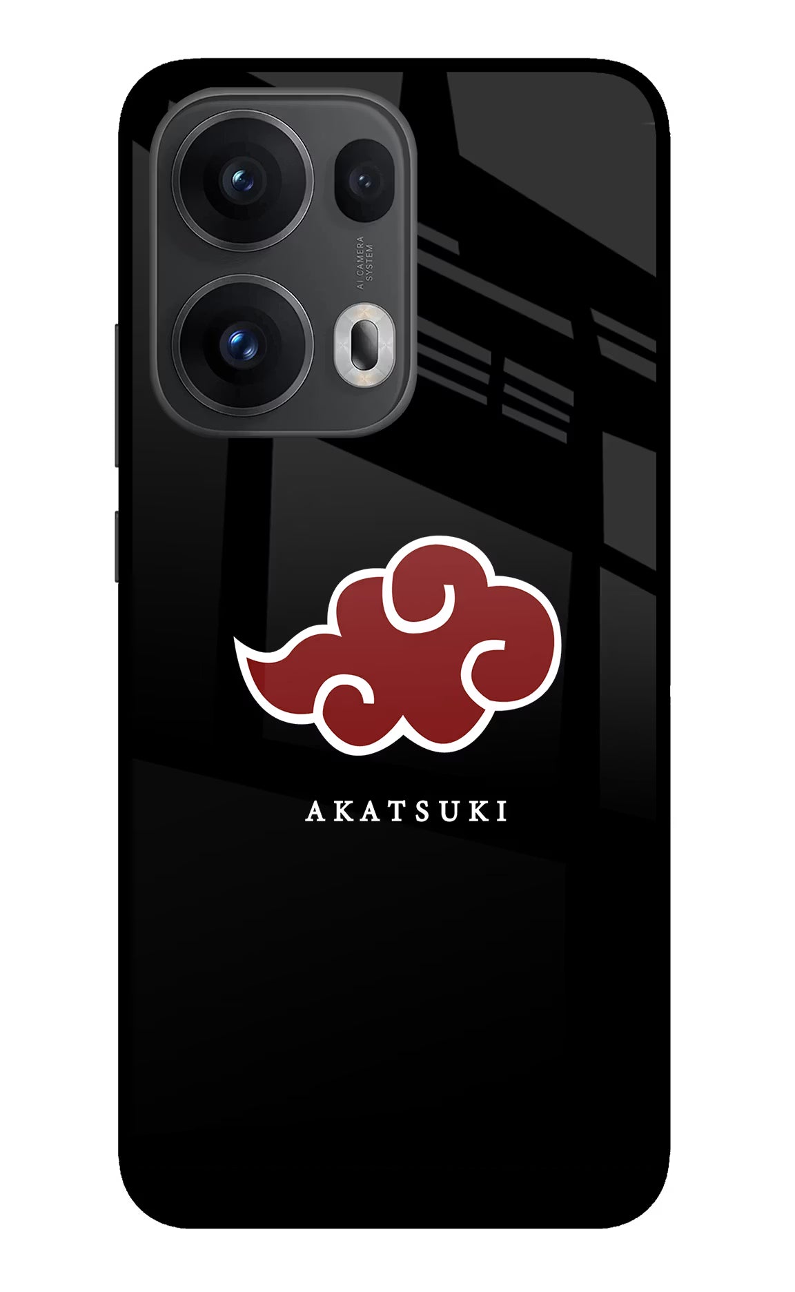 Akatsuki Oppo Reno13 Pro 5G Glass Case Back Cover by Casekaro