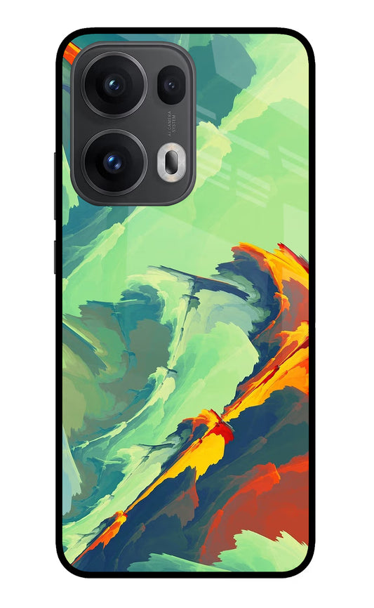 Paint Art Oppo Reno13 Pro 5G Glass Case