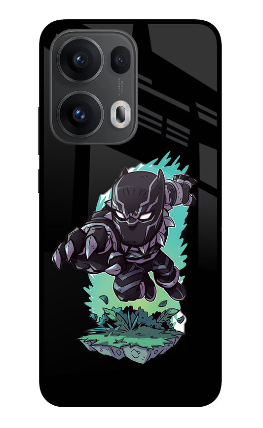 Black Panther Oppo Reno13 Pro 5G Glass Case