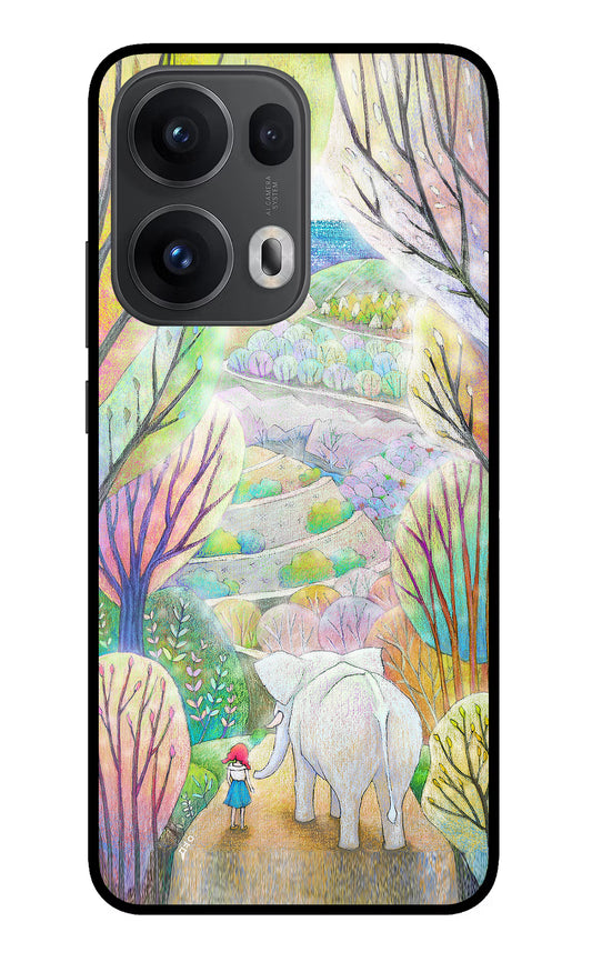 Nature Painting Oppo Reno13 Pro 5G Glass Case