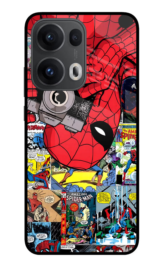 Spider Man Oppo Reno13 Pro 5G Glass Case