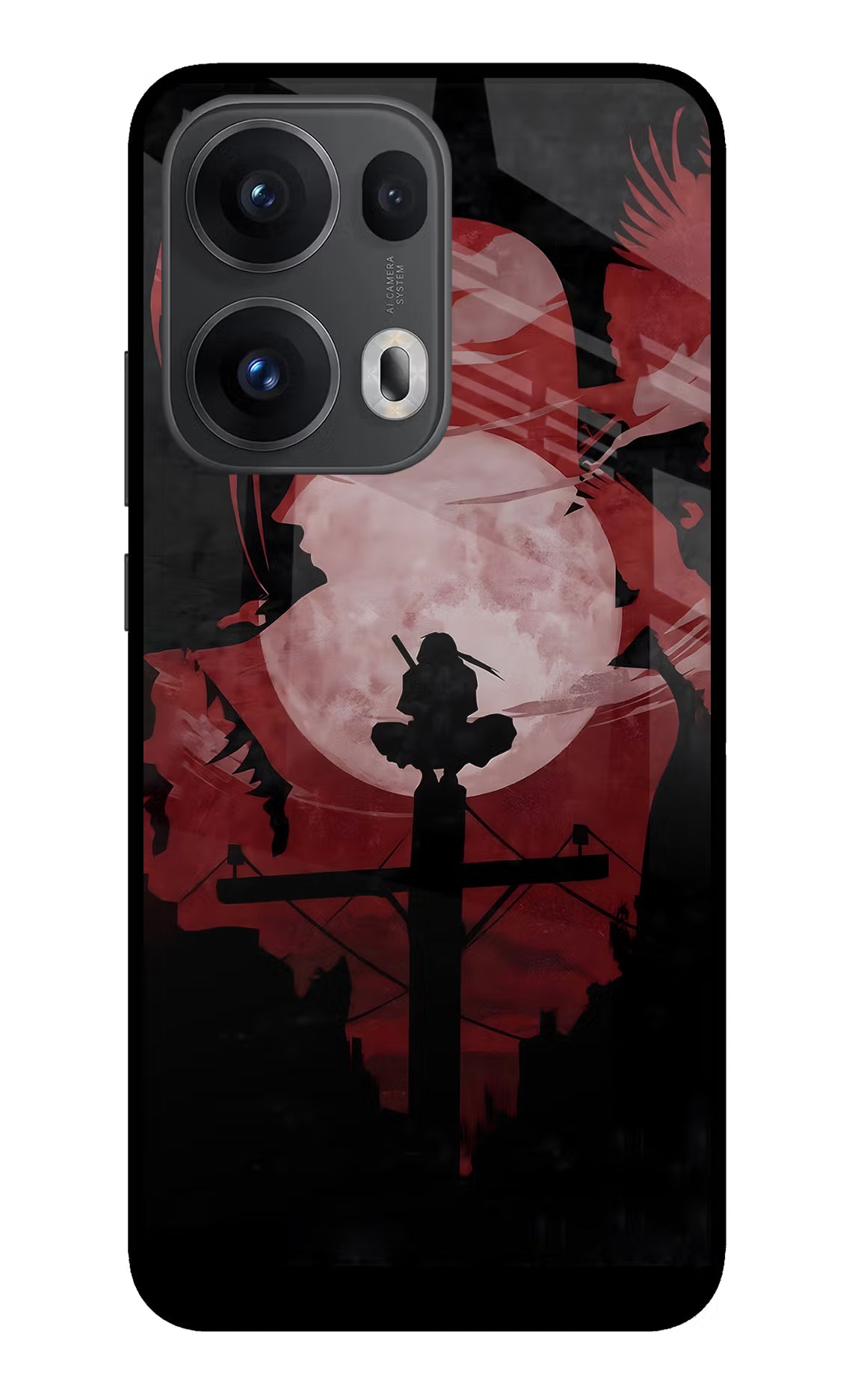 Naruto Anime Oppo Reno13 Pro 5G Glass Case Back Cover by Casekaro