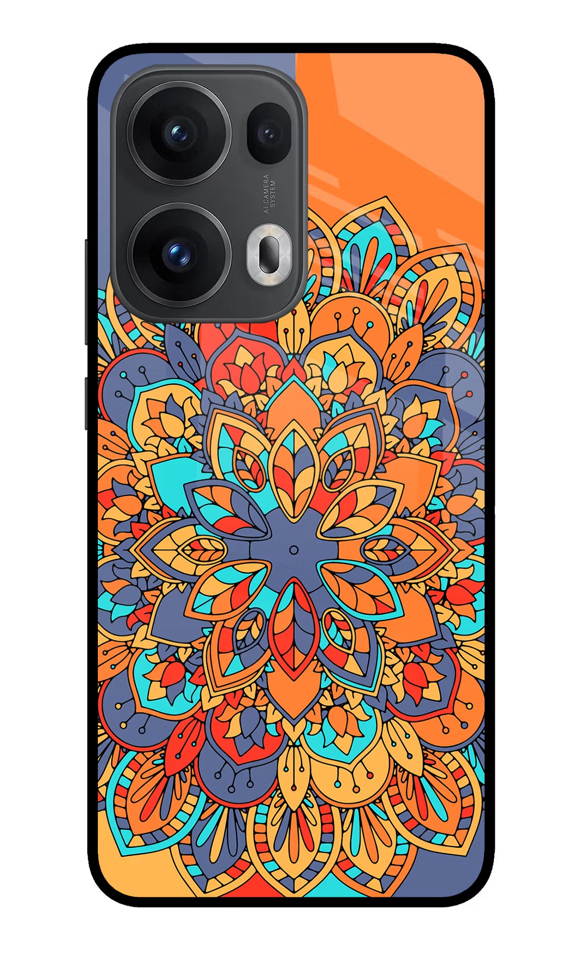 Color Mandala Oppo Reno13 Pro 5G Glass Case