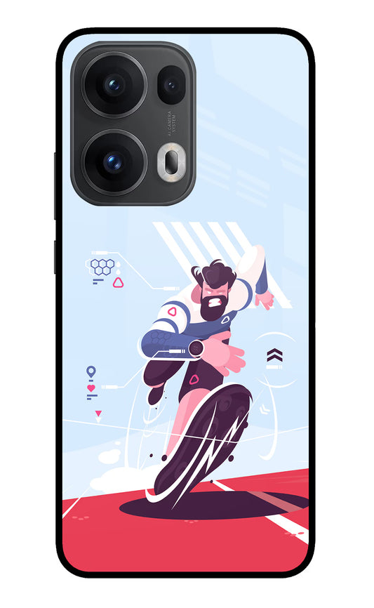 Run Pro Oppo Reno13 Pro 5G Glass Case