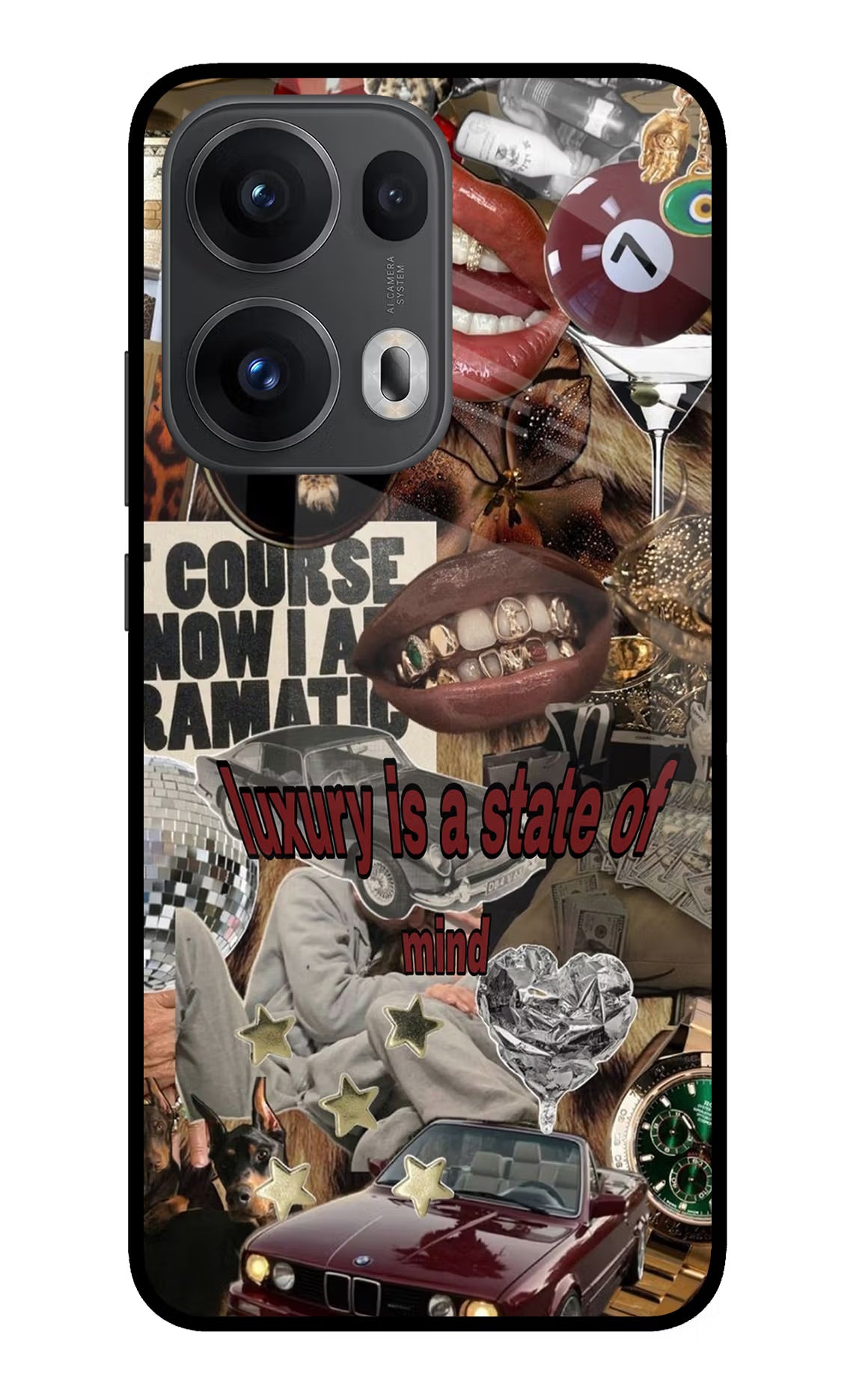 Luxury Oppo Reno13 Pro 5G Glass Case Back Cover by Casekaro