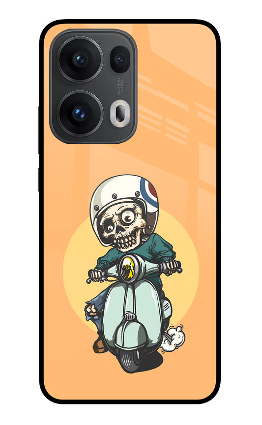 Undead Biker Oppo Reno13 Pro 5G Glass Case