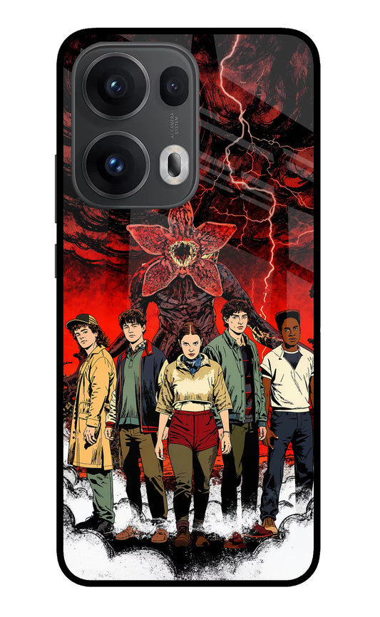 Ordinary Things Characters Oppo Reno13 Pro 5G Glass Case