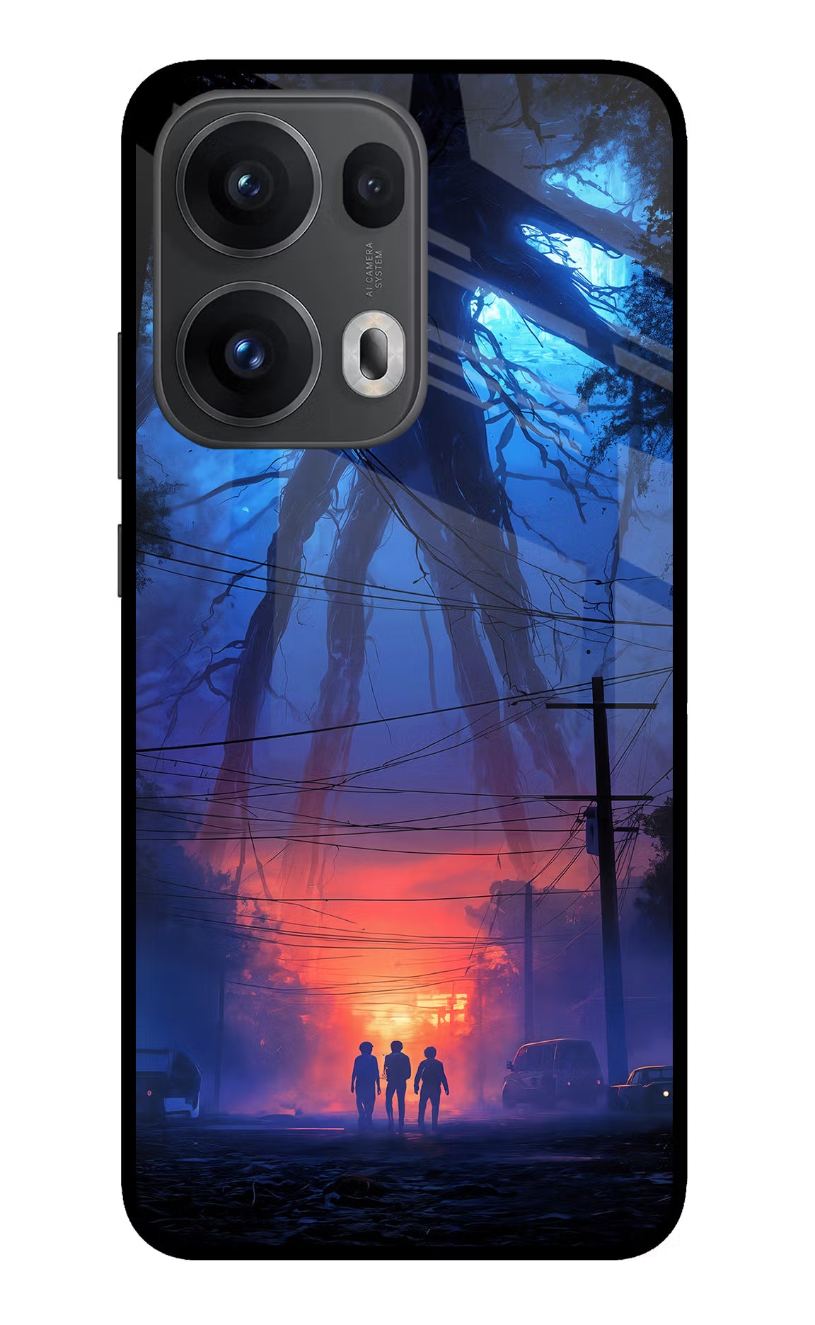 Ordinary Things Shadow Oppo Reno13 Pro 5G Glass Case Back Cover by Casekaro