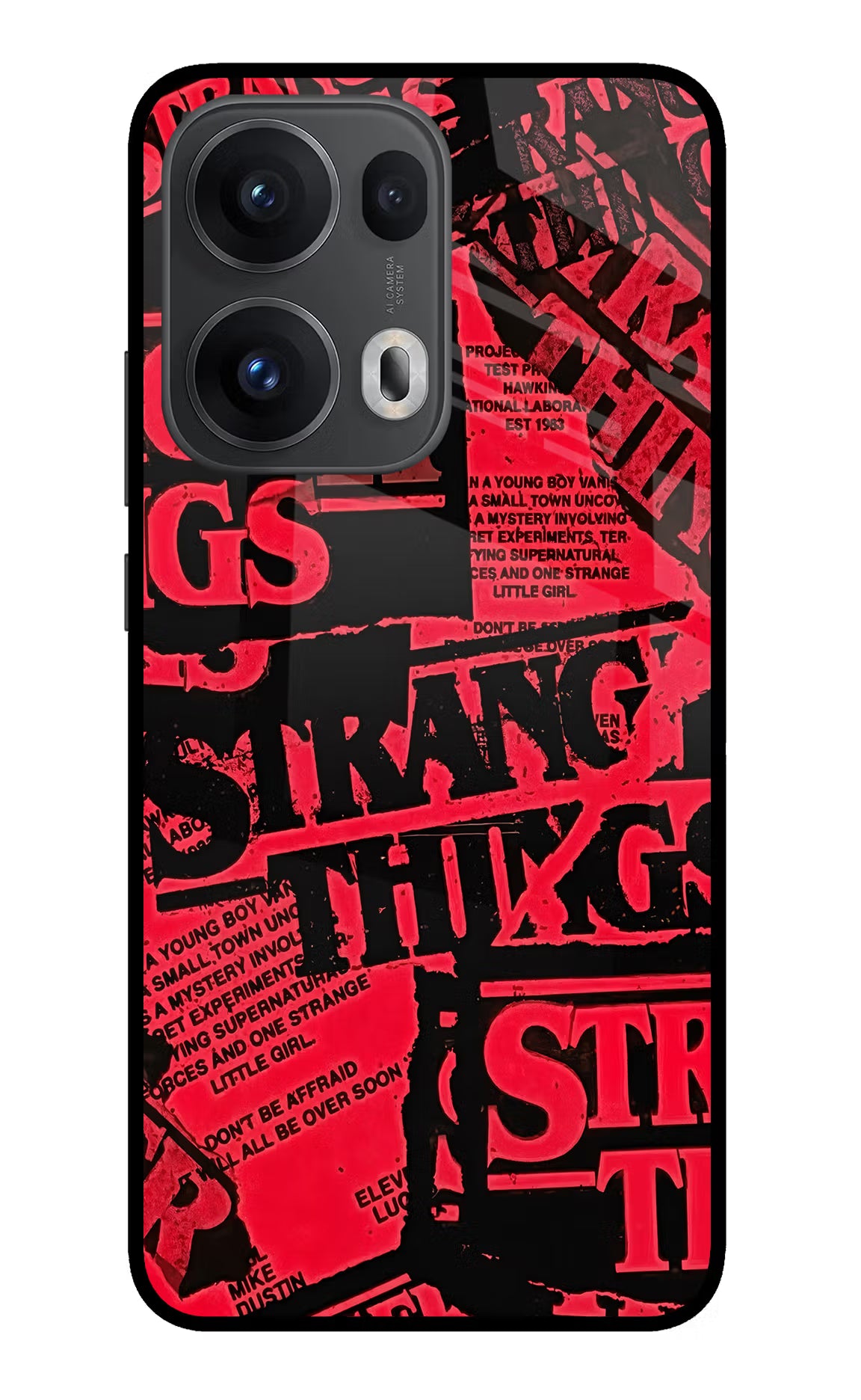 Ordinary Things Oppo Reno13 Pro 5G Glass Case Back Cover by Casekaro
