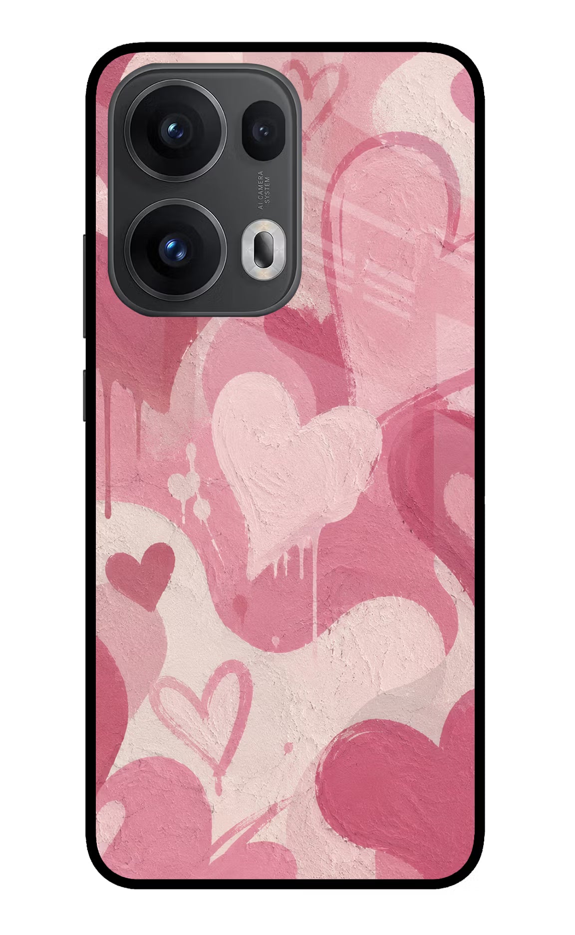 Hearty case Oppo Reno13 Pro 5G Glass Case