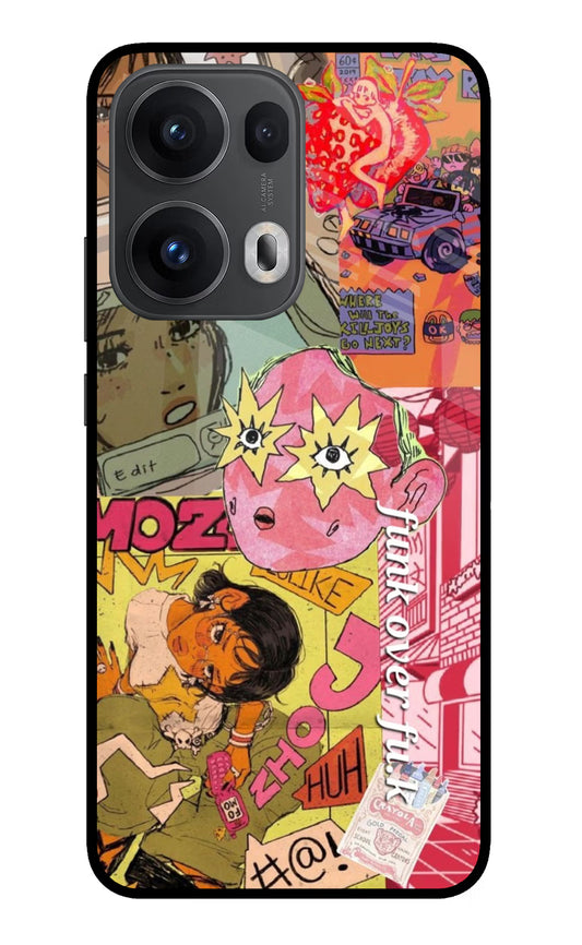 Funkover Oppo Reno13 Pro 5G Glass Case