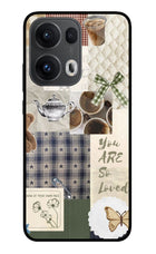 Cookie Oppo Reno13 Pro 5G Glass Case Back Cover by Casekaro