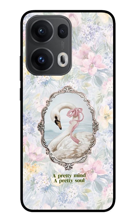 Pretty Mind Pretty Soul Oppo Reno13 Pro 5G Glass Case