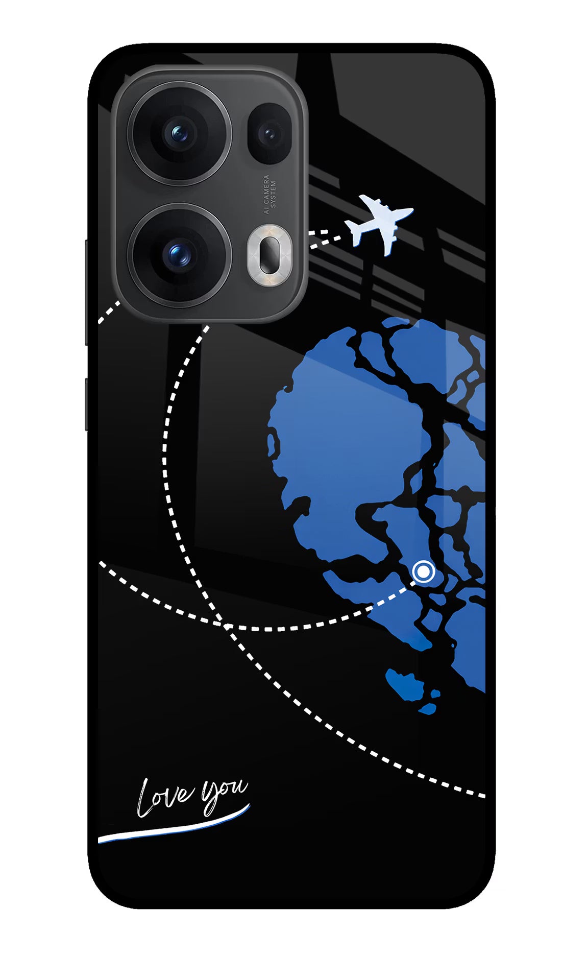 Love Orbit Oppo Reno13 Pro 5G Glass Case