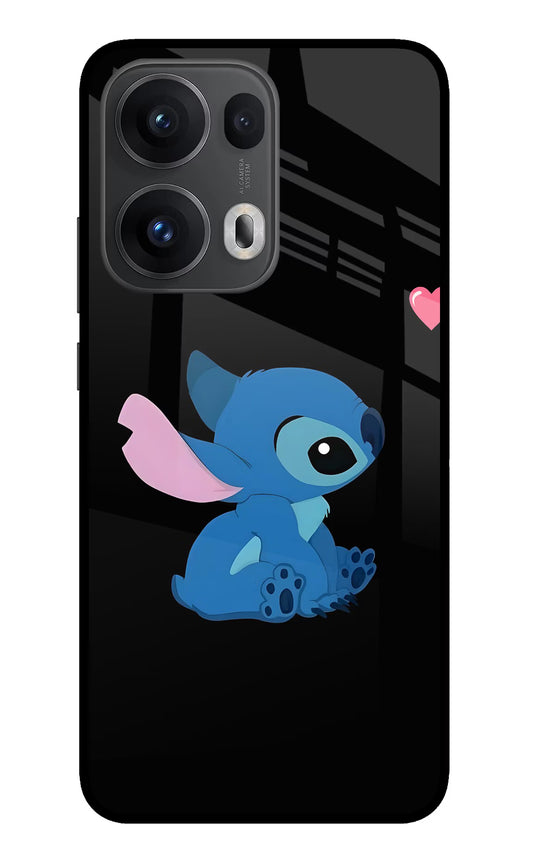 Stitch Crush Oppo Reno13 Pro 5G Glass Case