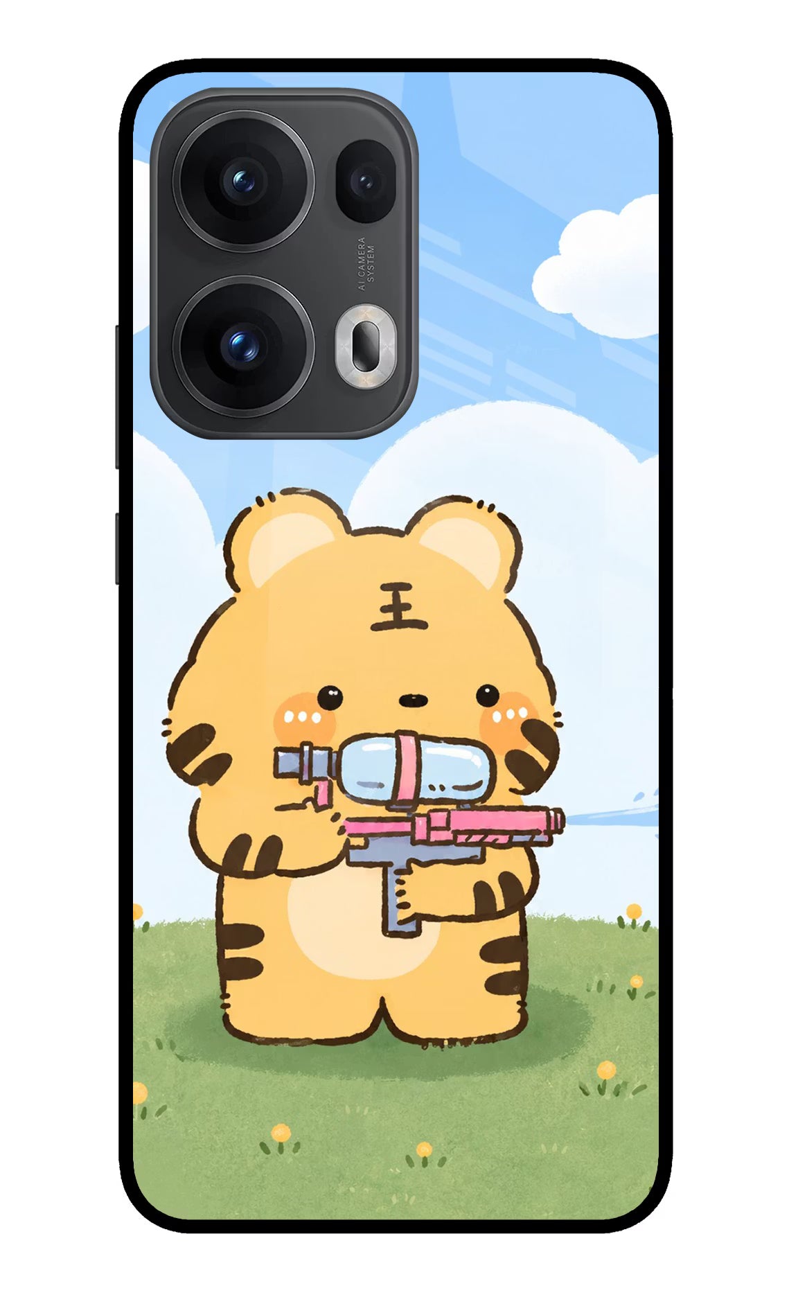 Tiger Treat Oppo Reno13 Pro 5G Glass Case