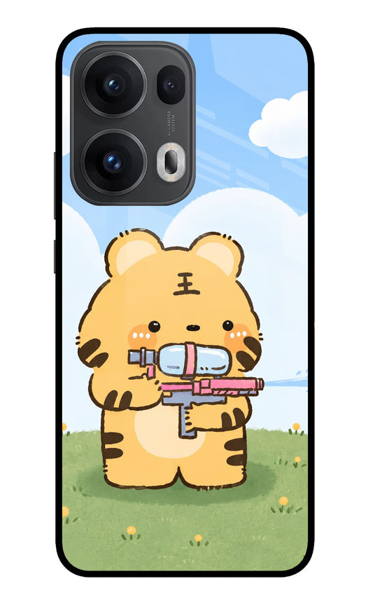Tiger Treat Oppo Reno13 Pro 5G Glass Case