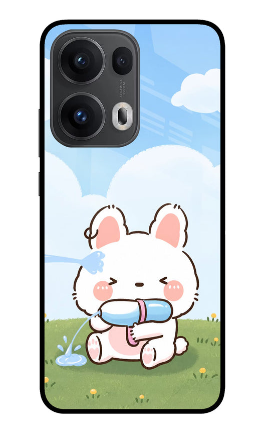 Bunny Treat Oppo Reno13 Pro 5G Glass Case