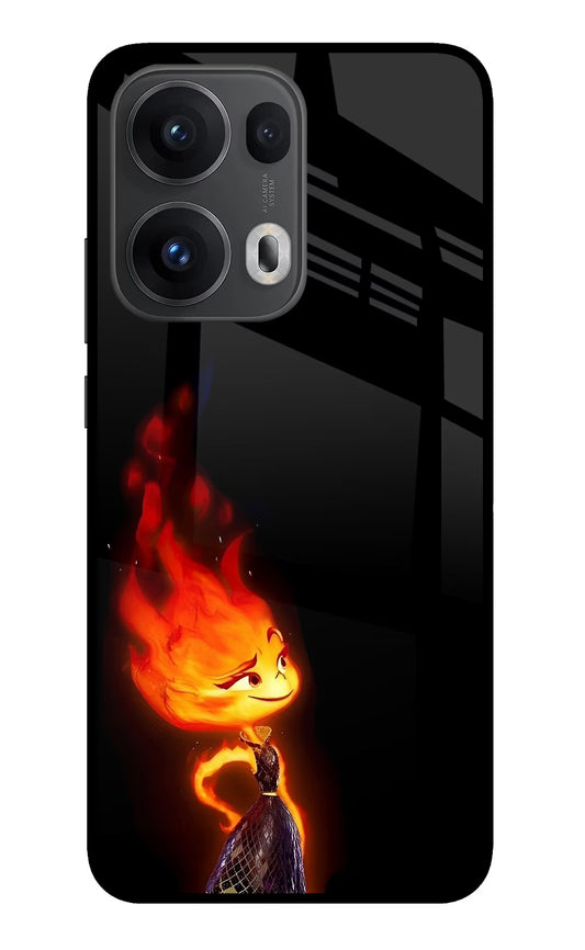 Ember Flame Oppo Reno13 Pro 5G Glass Case