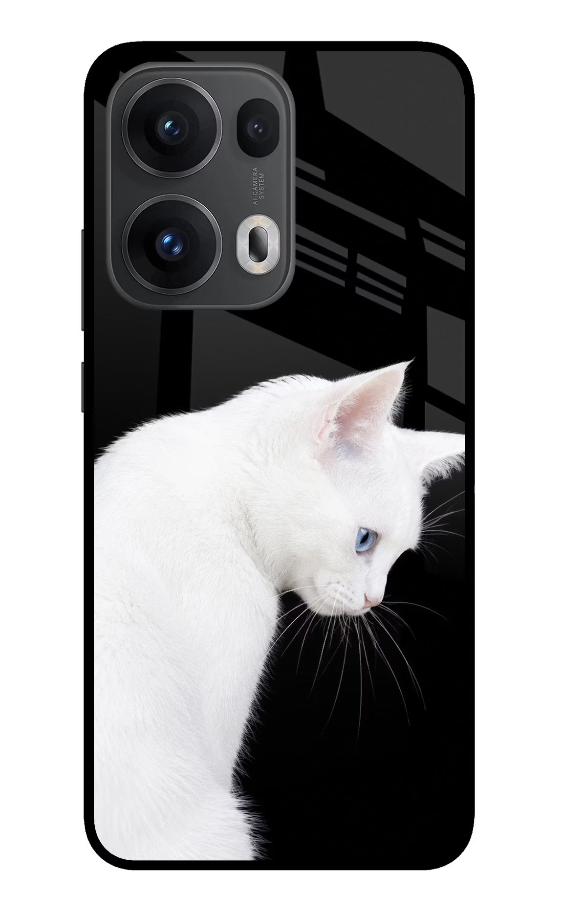 Snow Gaze Oppo Reno13 Pro 5G Glass Case