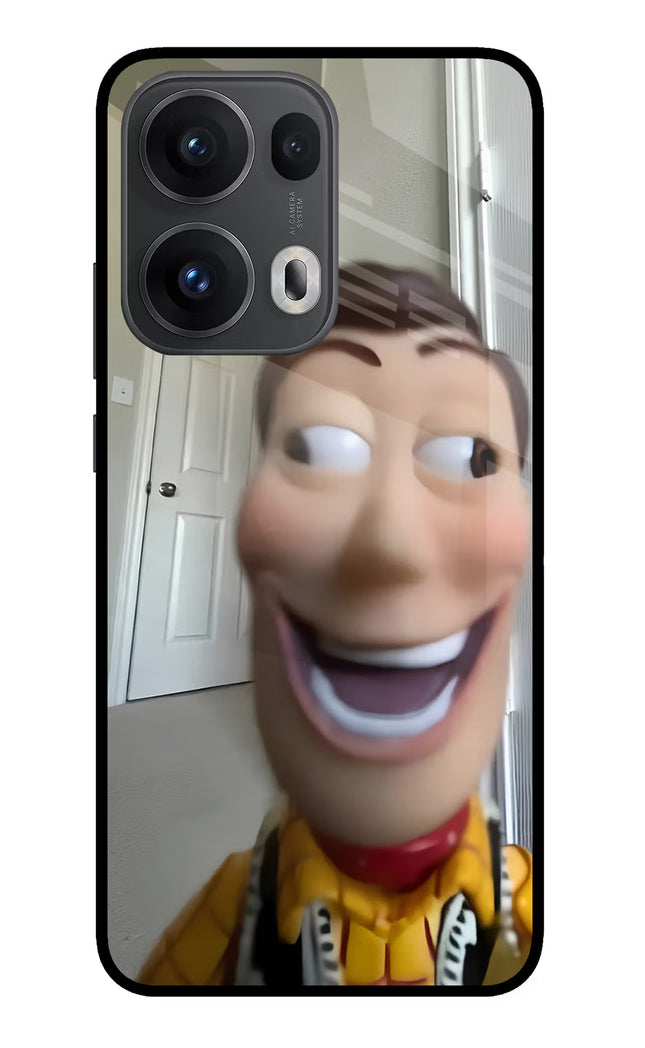 Side Eye Woody Oppo Reno13 Pro 5G Glass Case