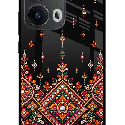 Noir Mehfil Oppo Reno13 Pro 5G Glass Case