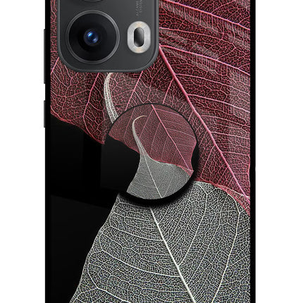Leaf Pattern Oppo Reno13 Pro 5G Pop Case by Casekaro